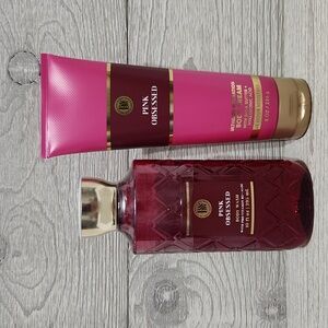 Bath & Body Works Pink Obsessed 2pc Set Body Wash & Body Cream